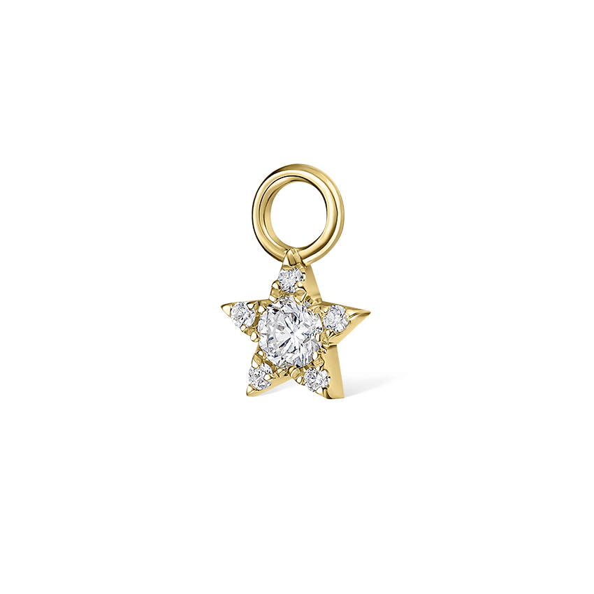 Diamond Star Charm