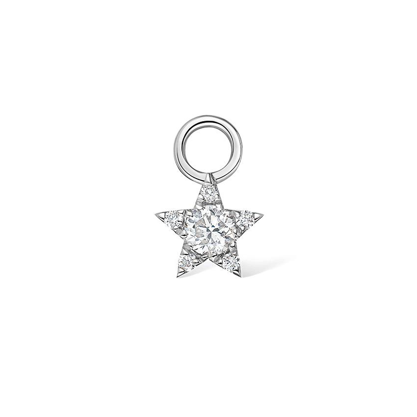 Diamond Star Charm