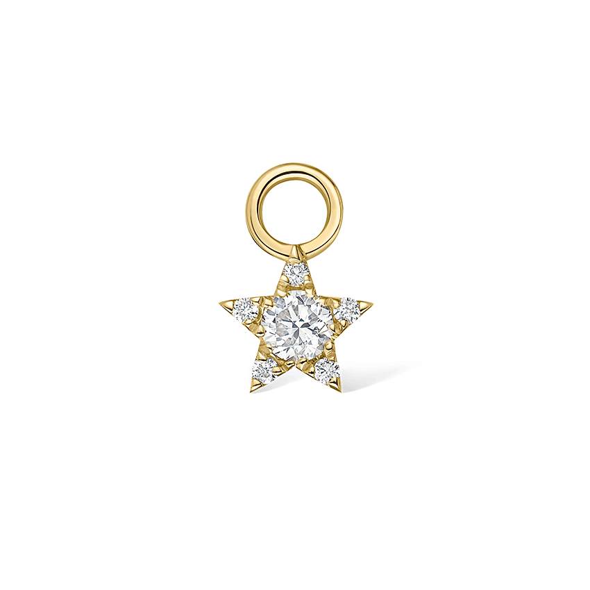 Diamond Star Charm