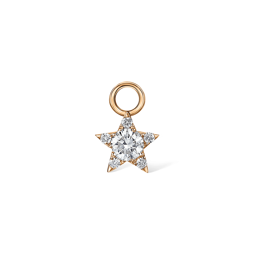 Diamond Star Charm