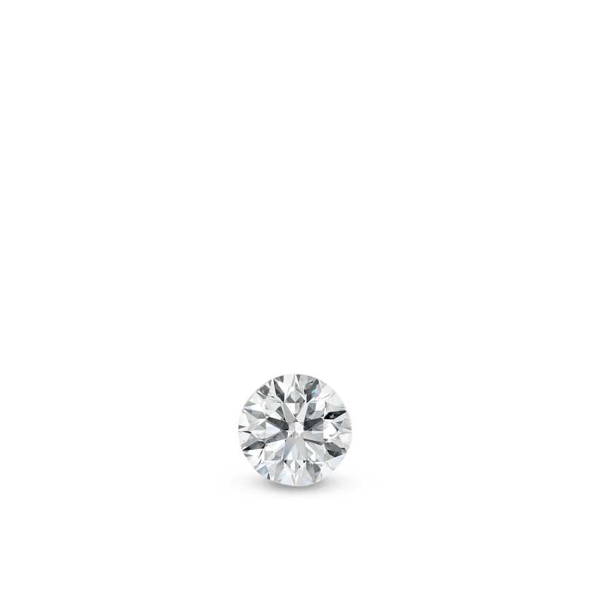 Invisible Set Diamond Threaded Stud Earring With Titanium Backing