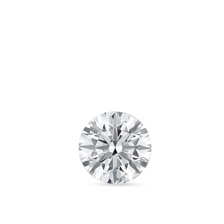 Invisible Diamond Threaded Stud Earring with Diamond Back