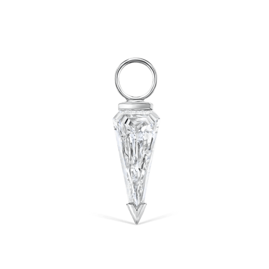 Silhouette Diamond Charm