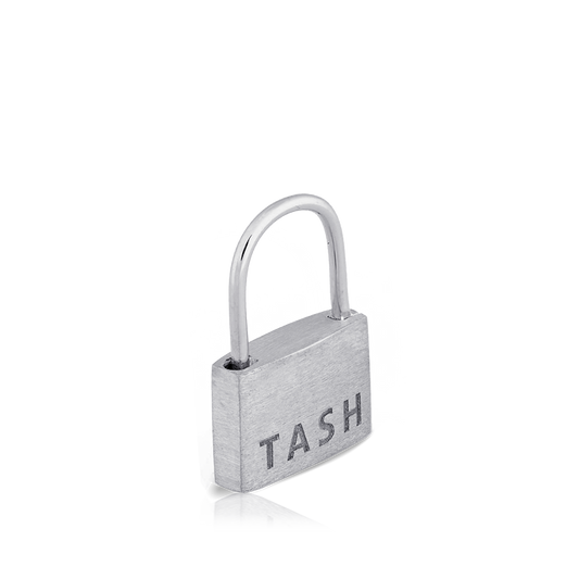 Padlock Hoop Earring