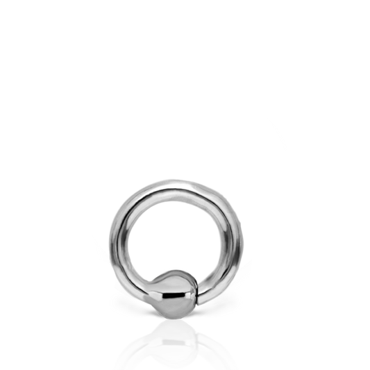 Fixed Gold Ball Ring