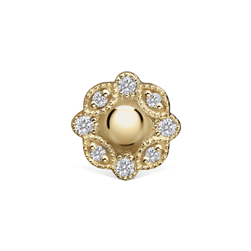 Diamond Rosette Recessed Backing
